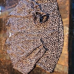 Charming Charlie's Animal print top